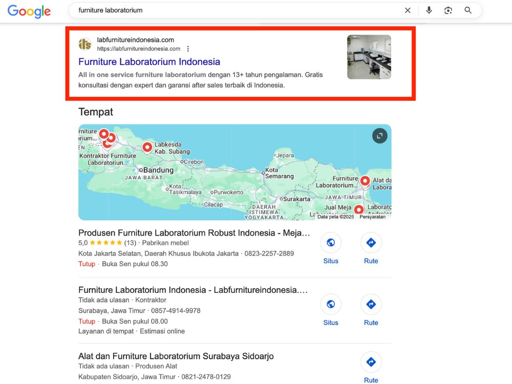 Lab Furniture Indonesia