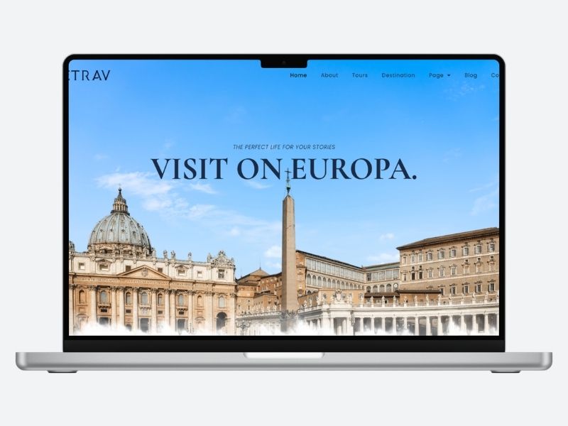 Portofolio - Jasa Pembuatan Website Travel 2