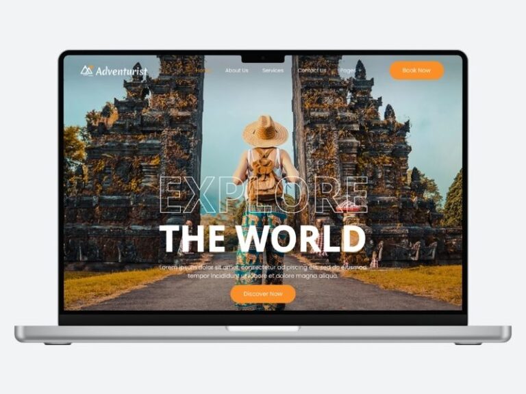 Portofolio - Contoh Website Travel 4