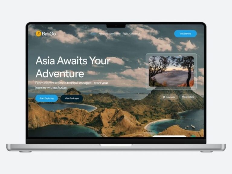 Portofolio - Contoh Website Travel 6