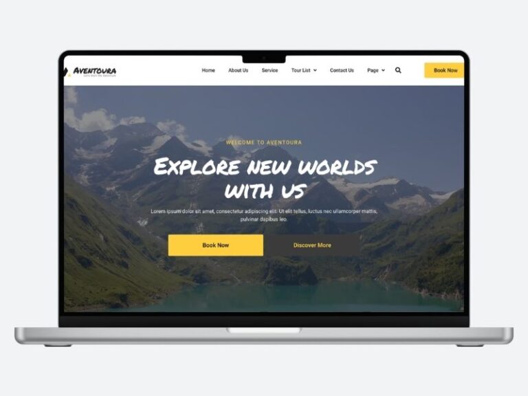 Portofolio - Contoh Website Travel 7